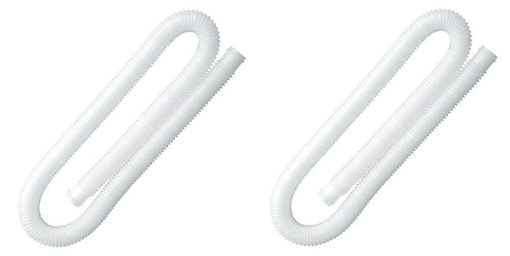Accessory Hose for Intex and Soft Sided Pools - 1.25 x 59 Inch (2-Pack)