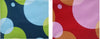 Replacement 2-Pack Cover for Butterfly Chairs, Retro Red & Blue Nylon
