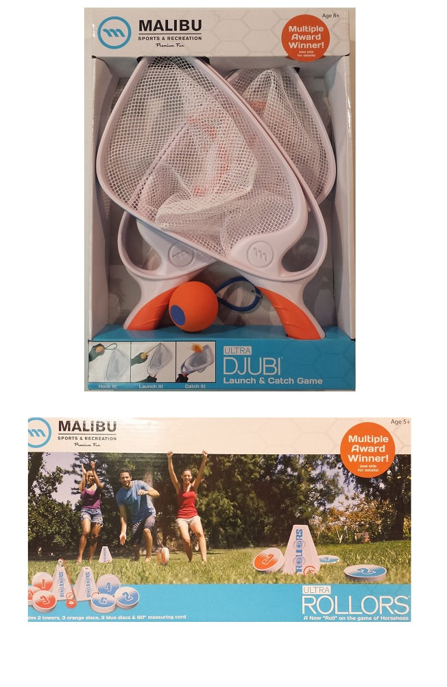 MALIBU Sports Ultra Rollors & Ultra Djubi Launch Game, 2-Pack