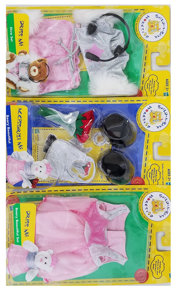 3-Piece Build-A-Bear Workshop Outfits/Accessories for Build-A-Bear Buddies