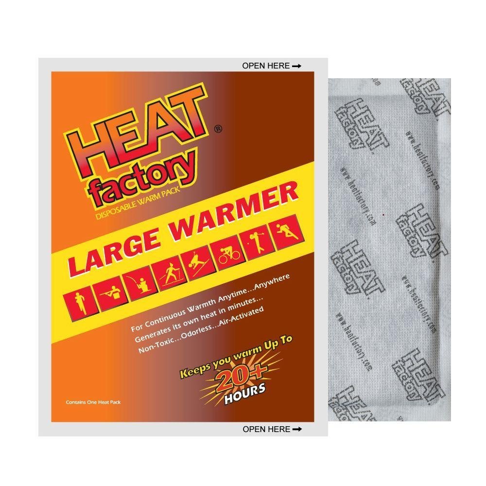 Heat Factory Hand and Body Heat Warmers Disposable Heat Packs, One Size, 30 Pairs