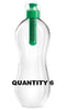 6PK BOBBLE BOTTLES GREEN