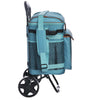 Member's Mark Collapsible & Insulated Rolling Tote - Teal