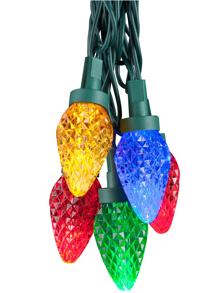 LightShow Color Motion C9 Lights Set of 24, Multicolor