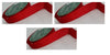 3 Rolls Kirkland Wire Edged Ribbon Red 50 yards 1.5 inches