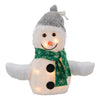 Holiday Time Light-Up Set of 3 Plush Snowmen