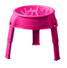 Outward Hound 3in1 UP Feeder Healthy Height Adjustable Slow Feeder, Pink