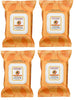 Burt's Bees Peach and Willow Bark Facial Cleansing Towelettes - 25 ct (4 Pack)