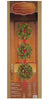 3 Wreath Door Hanger with 50 LED Lights with Timer