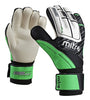Mitre ANZA G2 Protector Soccer Goalkeeper Gloves, Green & Black, Size 10