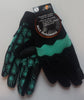 Midwest Gloves & Gear MAX Performance 2-Pack Large Gloves, Teal & Green