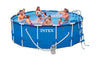 Intex 15-Foot by 48-Inch Metal Frame Pool Set (Discontinued by Manufacturer)