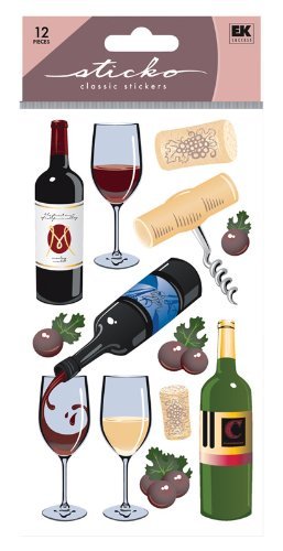 Sticko Classic Wine Sticker