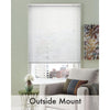 Bali Cut-to-Size Blinds White Corded Cellular Shade, 72"W x 48"L