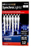 Gemmy LED LightShow 12-Count Icicle Lights White