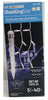 LightShow 5-Light White Icicle String Light Set with Shooting Star Icicles, 8-ft