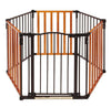 North States 2-Panel Metal & Wood Pet Gate Extension