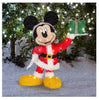 Disney 30-in Mickey Mouse Lighted Tinsel Yard Sculpture Classic White Lights