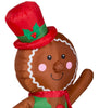 Holiday Time 4FT Light Up Inflatable Gingerbread Man