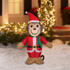 Holiday Time Airblown Inflatable Christmas Monkley 4FT