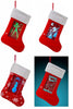 YEW Stuff POP Lights LED Light Up Christmas Stockings Variety 4-Pack