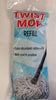 Twist Mop Refill, Blue 4-Pack