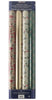 Kirkland Signature 4 Roll Christmas Gift Wrap 180 sq ft Santa's List/Gold/Holy/Green