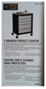 Gladiator Cadet 5-Drawer Project Center 26" Wide, Black/Silver Tread