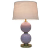 Pillowfort Glass Table Lamp with Touch On Off Purple