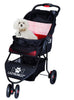 LazyBonezz The Lazy Jogger Dog for Pets Stroller Black