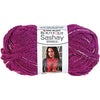 Bulk Buy: Red Heart Boutique Sashay Sparkle Yarn (3-Pack) Rhubarb E782P-1562