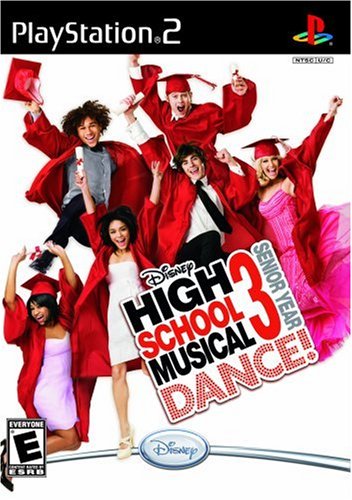 Disney High School Musical 3 Senior Year Bundle with Mat PlayStation 2