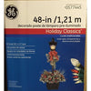 GE 48 Inch Holiday Classics Pre-Lit Decorated Lamp Post