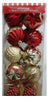 Shatter Resistant Christmas Ornaments, Red & Gold, 52-piece Set