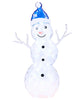 Holiday Time Light-up Standing Icy Snowman Decoration 30" Tall