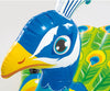 Intex Peacock Inflatable Island 76" X 64" X 37" for Ages 6 and up 57250EP
