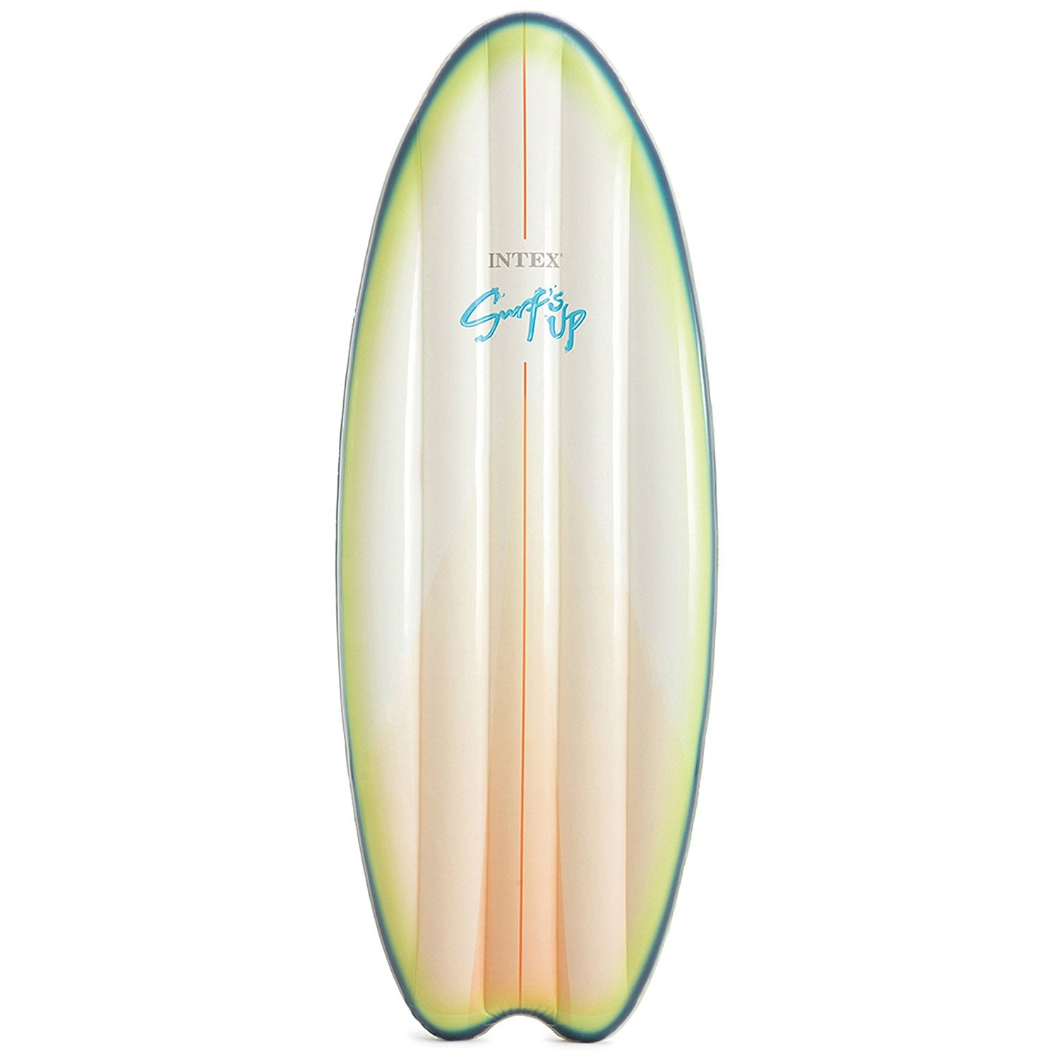 Intex Surf's Up Vintage Surfboard Inflatable Mat with Fiber-Tech Construction 70" X 27"