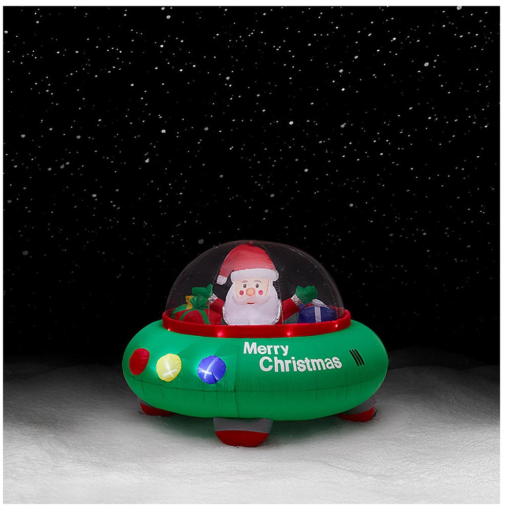 Inflatable Flying Saucer Toy