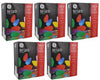 GE 50 Count LED C9 Christmas Holiday Lights Energy Smart Multi color 5 Pack