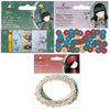 Santoro London Gorjuss Holiday Scrapbook Pack with Paper Stickers Embellishments
