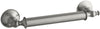 KOHLER K-11871-BS Traditional 12-Inch Grab Bar, Brushed Stainless