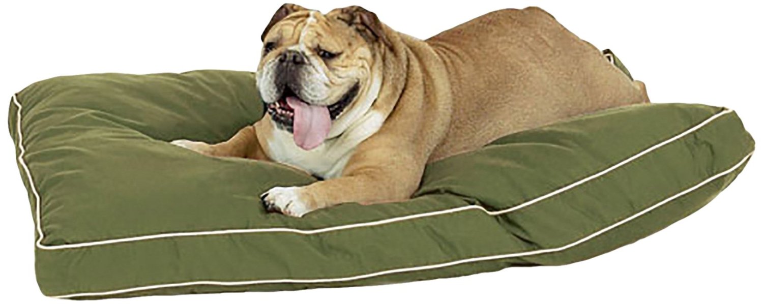 Pet Dreams New Ultra-Bliss Memory Foam Bed, XX-Large, Olive Green