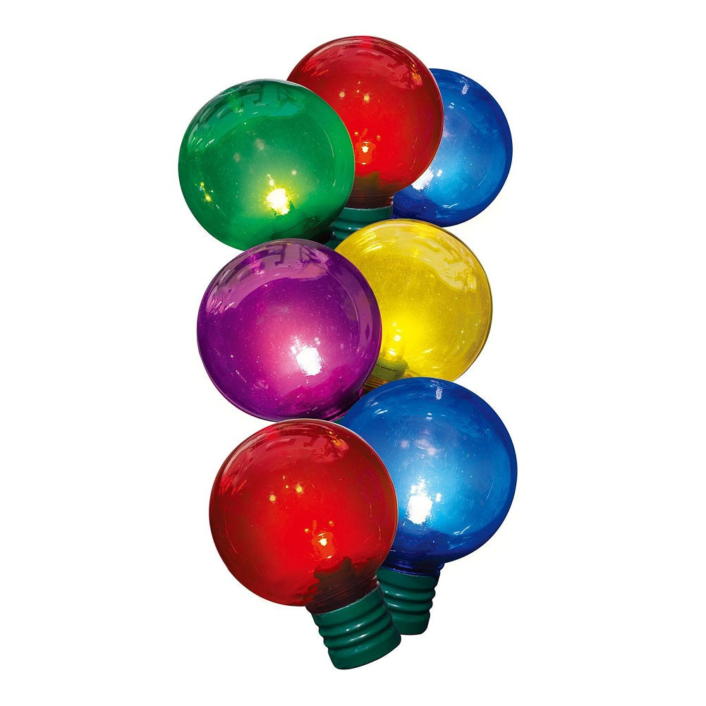 Member's Mark Super Bright LED G40 Lights 8 Function Multi-Color, 60 Count