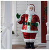 Holiday Time Motion Activated Lighted Musical Santa 63-inch