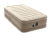 Intex 18in Twin Dura-Beam Deluxe Ultra Plush Airbed with Internal Pump