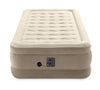 Intex 18in Twin Dura-Beam Deluxe Ultra Plush Airbed with Internal Pump
