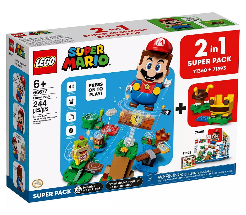 LEGO Super Mario 66677 Super Pack 244-pieces
