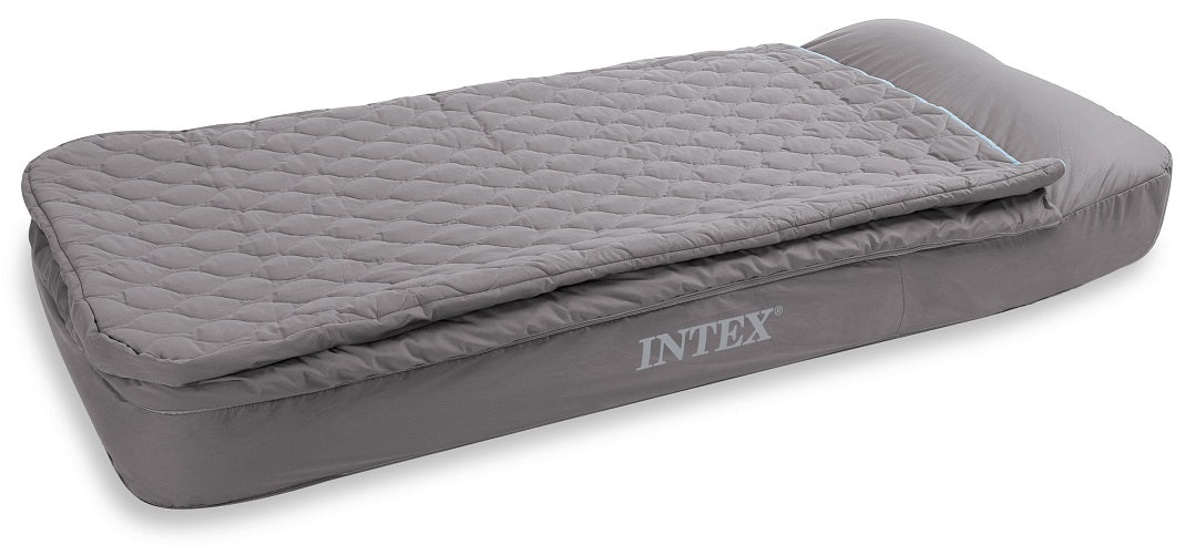 Intex Recreation Velvet Flocked Pattern Twin Airbed Kit