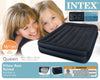 Intex Pillow Rest Raised Airbed with Built-in Pillow and Electric Pump, Queen...