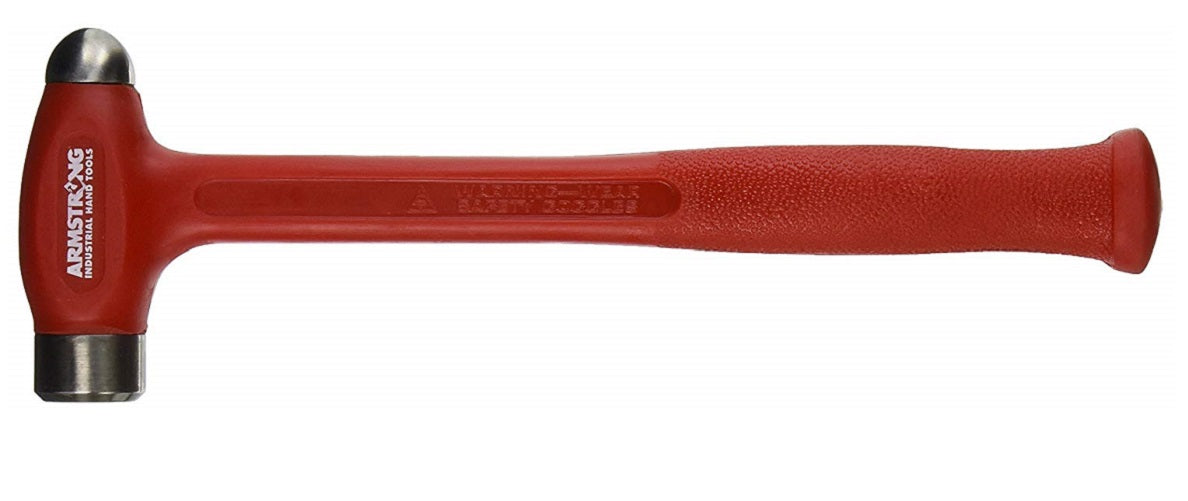 Armstrong 68-516 16-Ounce Dead Blow Ball Pein Hammer, Red